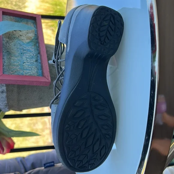 Jambu Nelly Encore Gunmetal Wedge Sandal Women's sizes 6M beautiful! - Picture 8 of 8